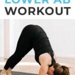 Pin for Pinterest - lower ab workout for women