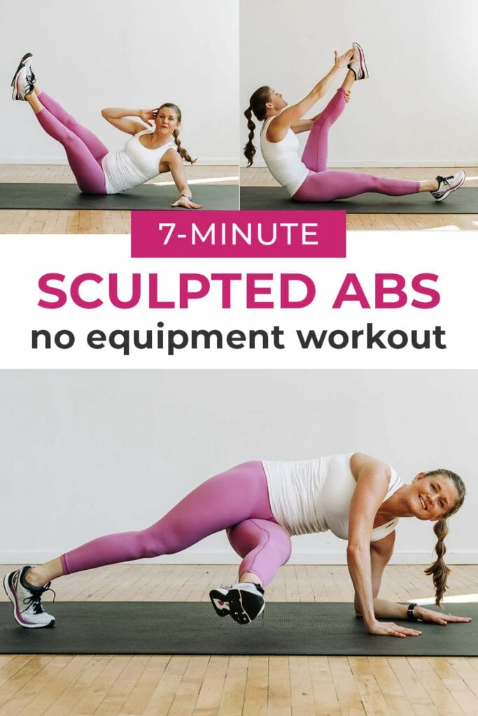 7 Minute Abs Workout For Women | ab workouts for women