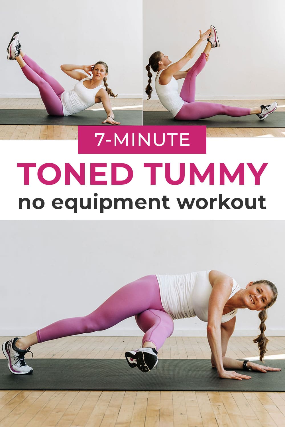 7 minute stomach workout