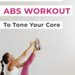 Pin for Pinterest of intense ab workout for women