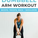 30 Minute Dumbbell Arm Workout for Women