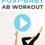 Pin for Pinterest - lower ab workout for women