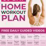 Home Workout Plan | 30 Day Workout Calendar