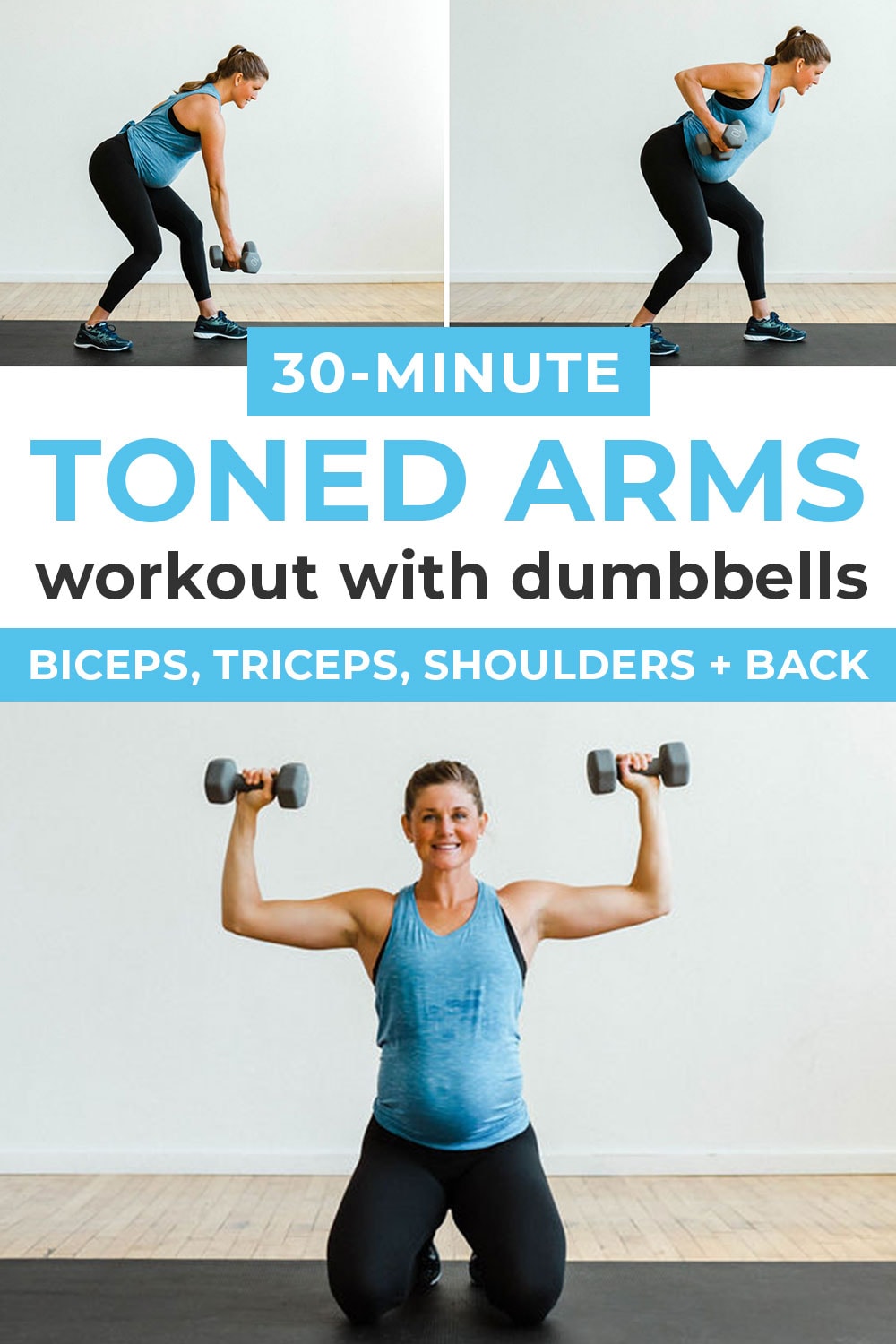 30 Minute Dumbbell Arm Workout Video Nourish Move Love
