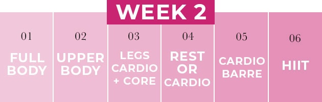 Home Workout Plan Week 2