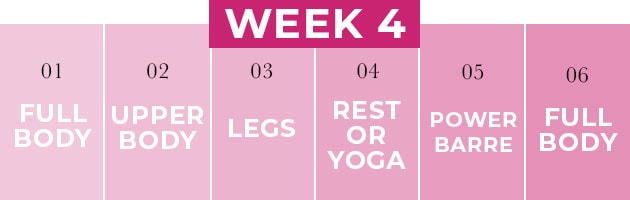 Home Workout Plan Week 4