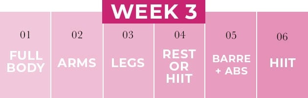 Home Workout Plan Week 3