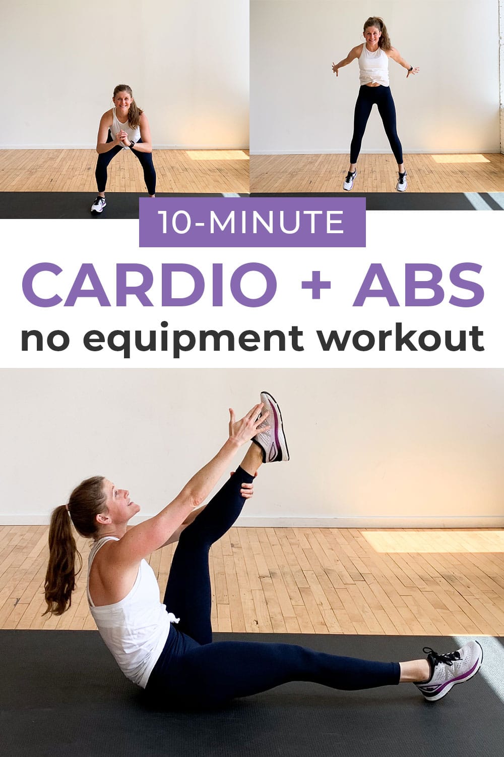 6 Day Cardio Workout No Equipment Video for Gym