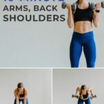 Pin for Pinterest - best upper body exercises for women