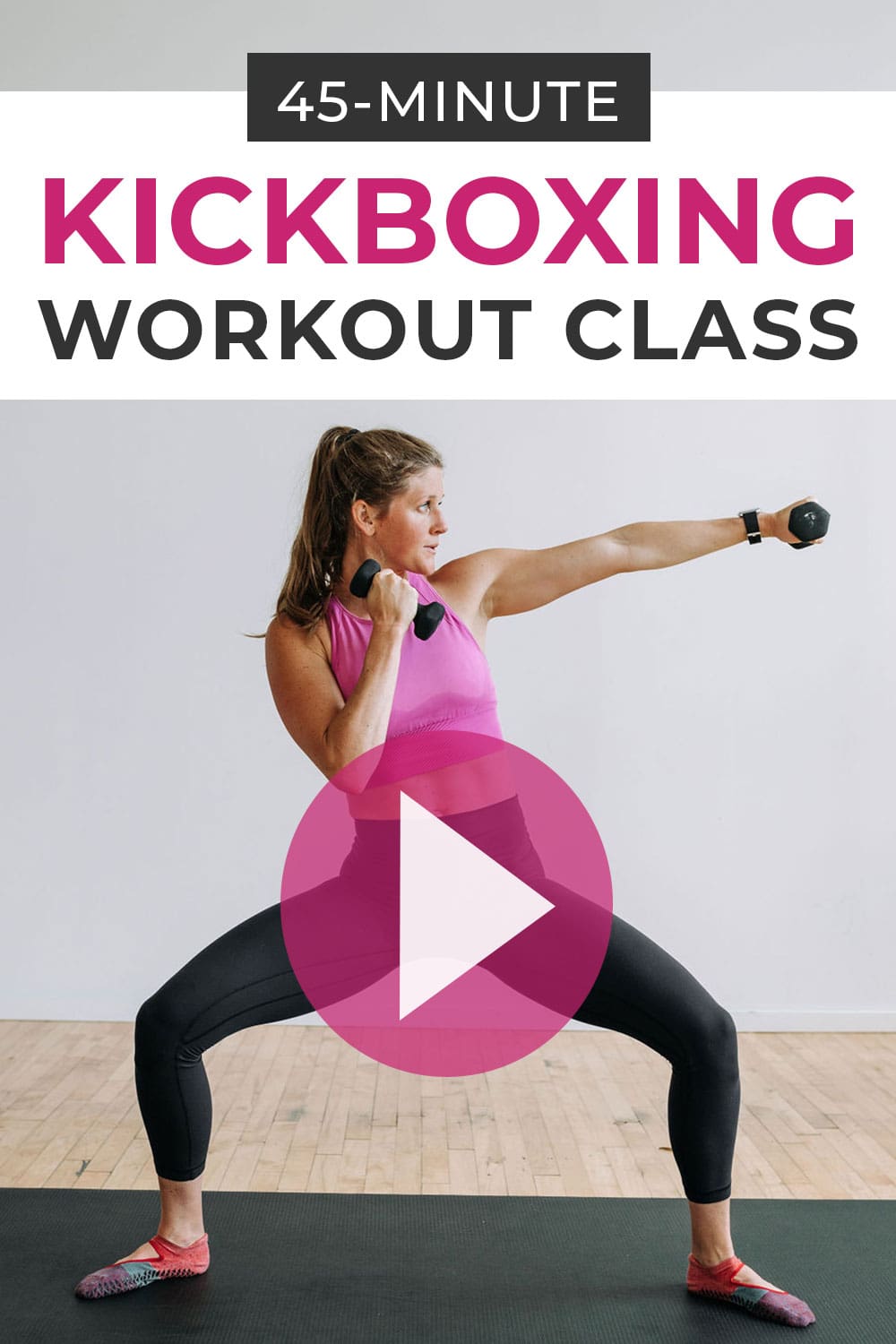 45Minute Barre Cardio Kickboxing Workout Nourish Move Love