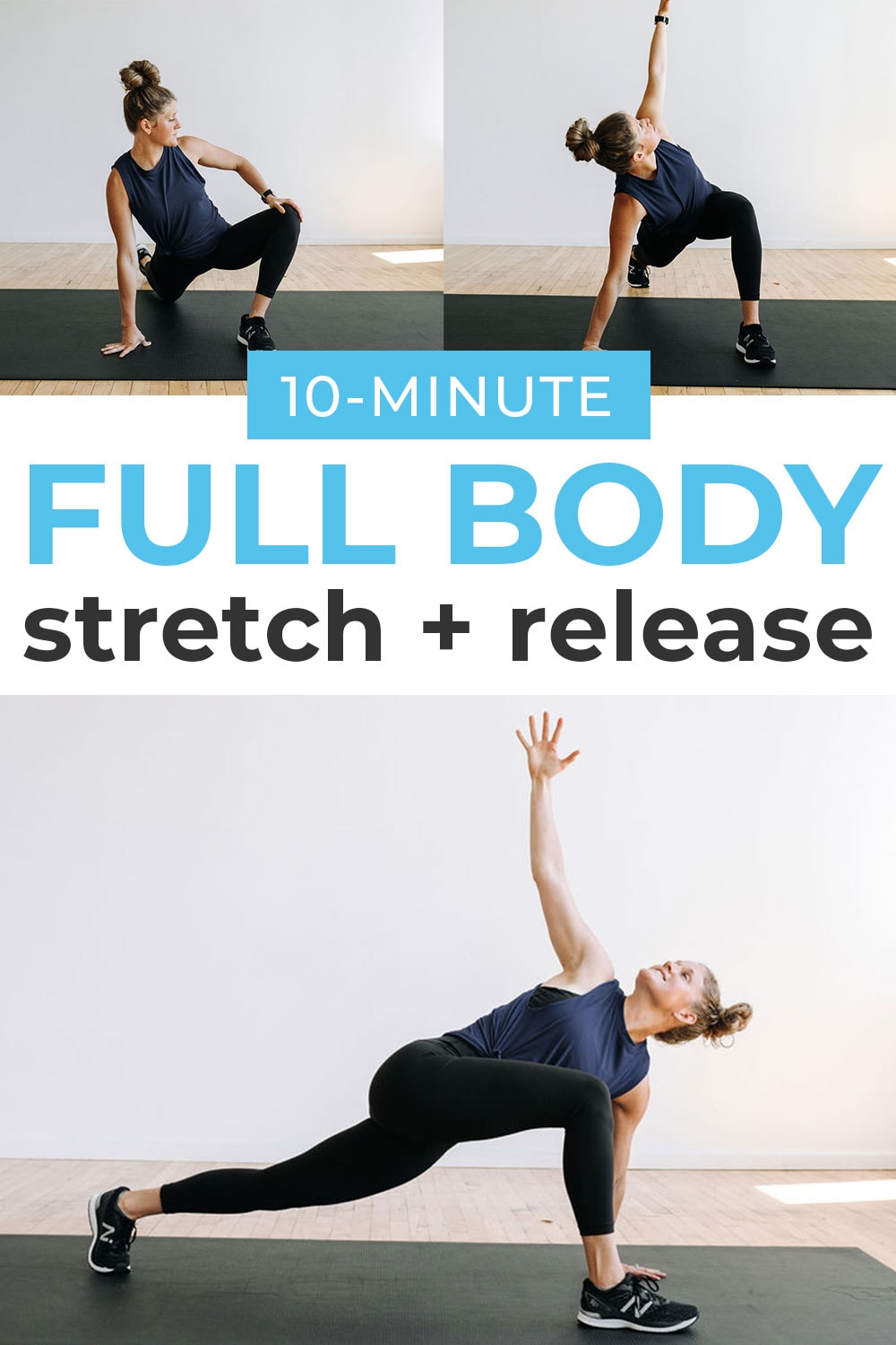 10Minute Full Body Stretch Routine (Video) Nourish Move Love