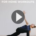 Pin for Pinterest of full body stretch routine