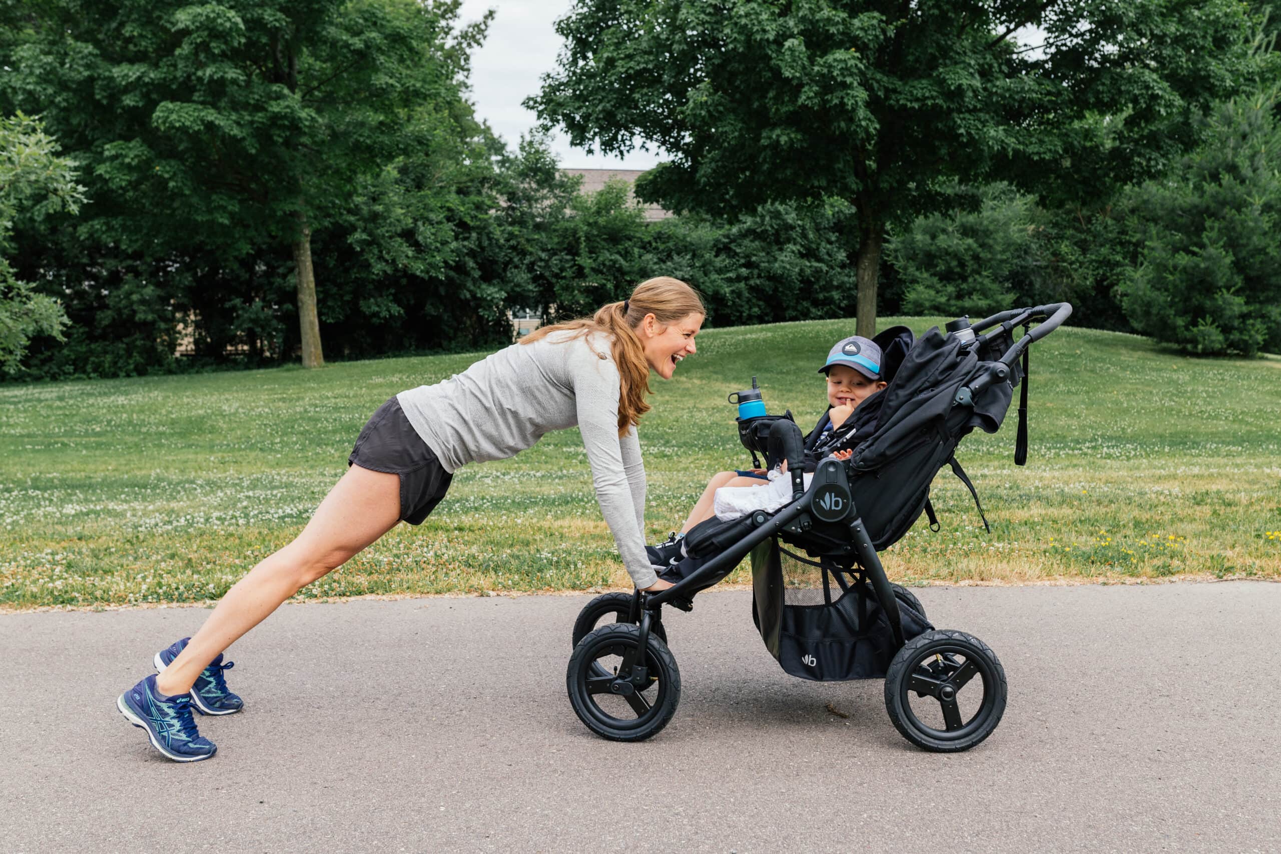 Stroller Workout mom and baby workout Nourish, Move, Love