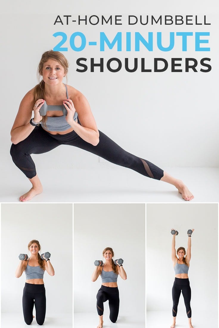 7 Dumbbell Shoulder Exercises For Women | Nourish Move Love