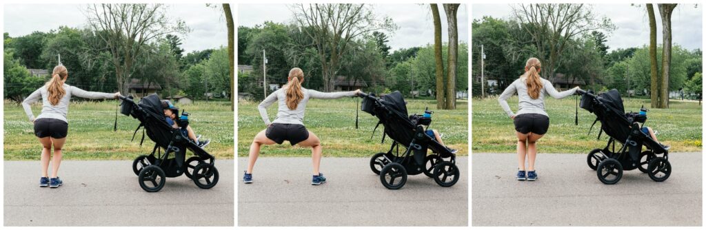 lateral squat walk 