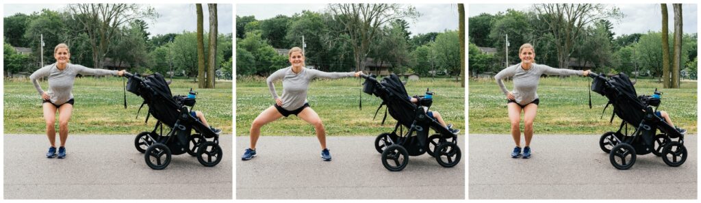 lateral squat walk