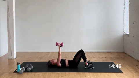 How to do a Lying Overhead Dumbbell Pull or Dumbbell Pullover