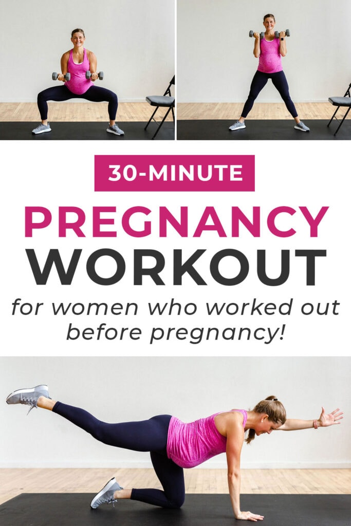 30-Minute Pregnancy Workout (Advanced Strength) | Nourish Move Love