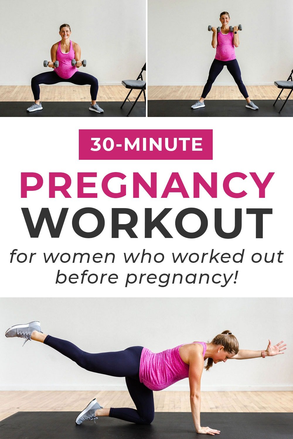 30-Minute Pregnancy Workout (Video) | Nourish Move Love