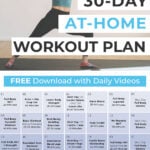 30 Day Workout Plan part 6 Pin