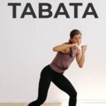 Pin for Pinterest of cardio kickboxing tabata workout