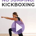 Pin for Pinterest of cardio kickboxing tabata workout