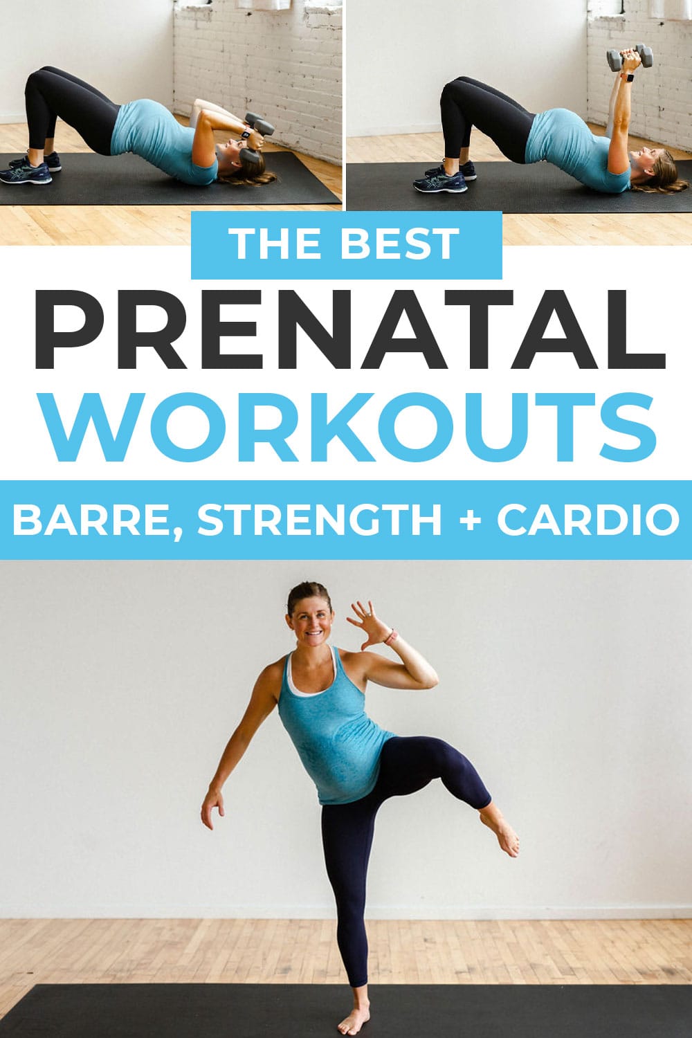 Simple 10 minute prenatal workout for Push Pull Legs