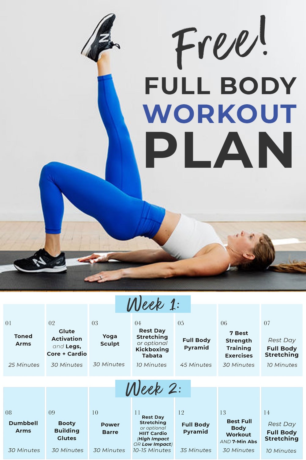Printable Workouts We Love Daily Workout Plan Pinterest Workout - Vrogue