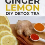 Detox Tea Recipe pin for pinterest