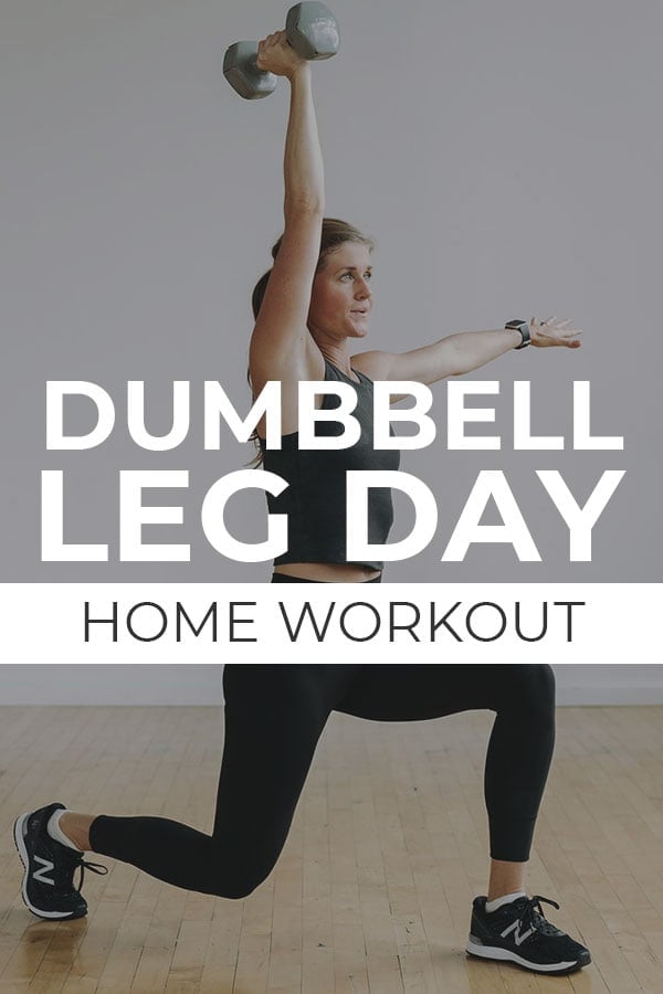 Dumbbell Leg Workout At Home