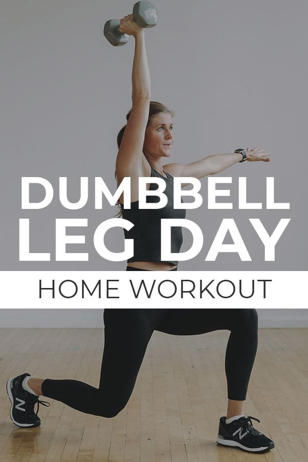 30 Minute Dumbbell Legs Workout Routine for Gym