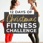 Pin for Pinterest of free workout challenge