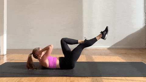 Bicycle Crunch best ab exercise for women