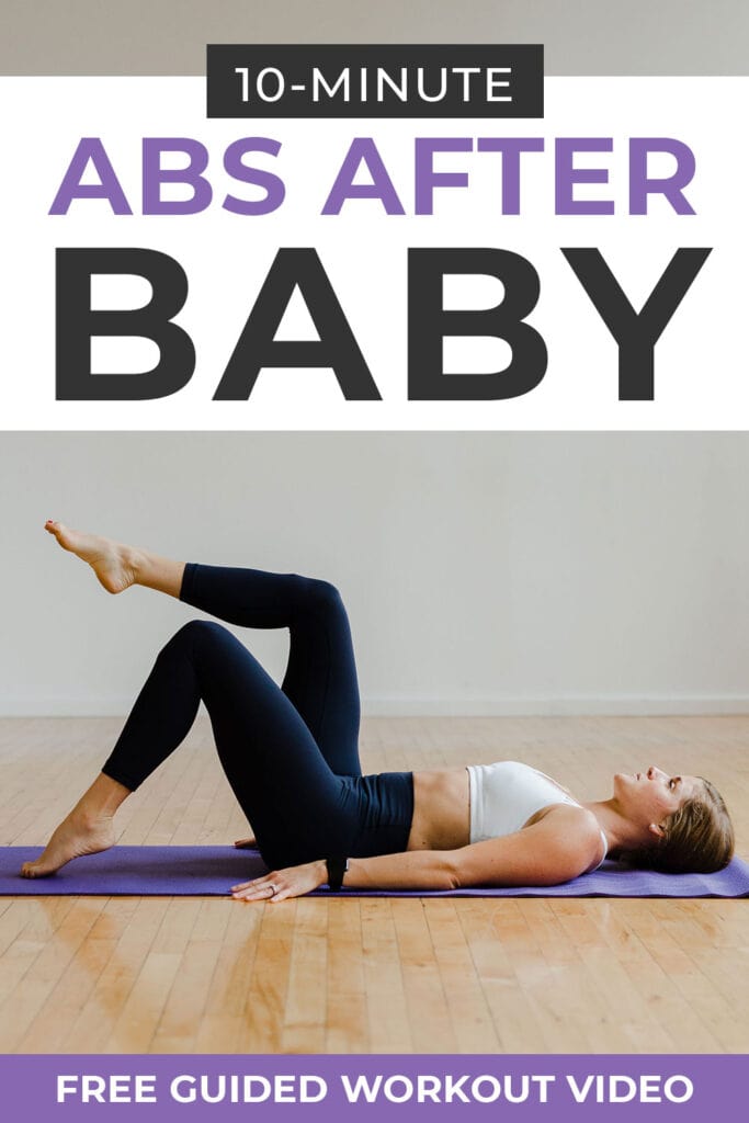 10 Minute Abs After Baby