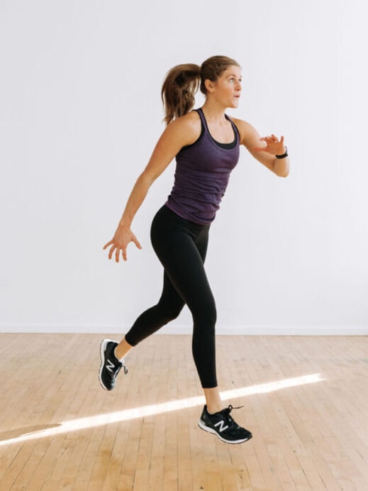 Jump Lunge exercise