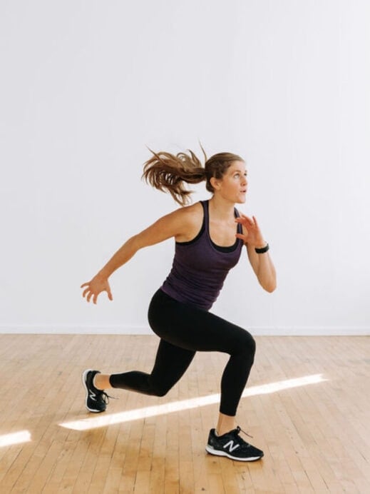 Jump Lunge exercise