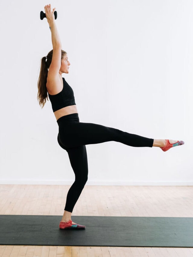 15-Minute Low Impact Cardio Barre Workout