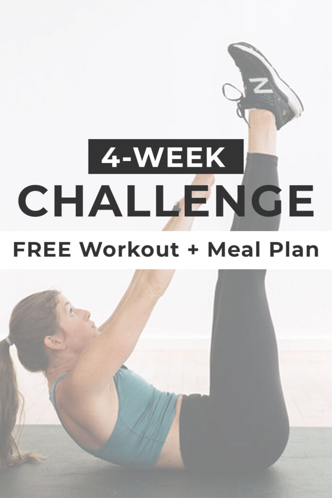 Free 4 Week Challenge Workout Plan At Home