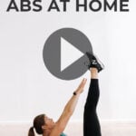 Pin for Pinterest of intense ab workout