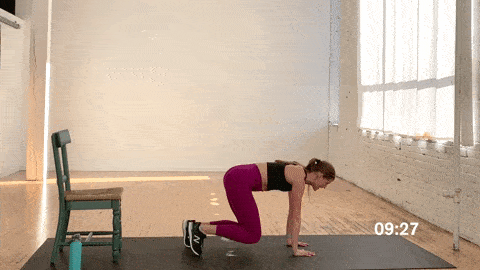 Legs, Butt and Hip Extension Workout animated gif