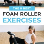 Pin for Pinterest of the best foam rolling exercises