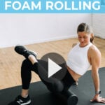 Pin for Pinterest of the best foam rolling exercises