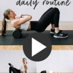 Pin for Pinterest of the best foam rolling exercises