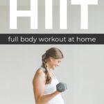 Pin for Pinterest HIIT for Beginners, Full body low impact HIIT workout