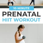 Pin for Pinterest HIIT for Beginners, Full body low impact HIIT workout