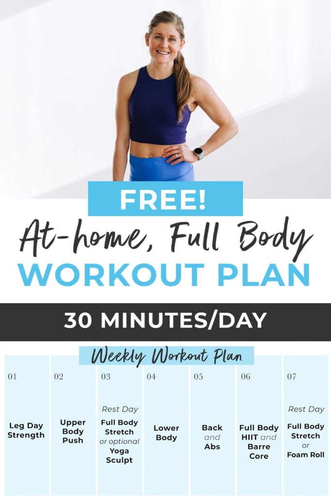 Free Full Body Workout Challenge 30 Minutes a Day