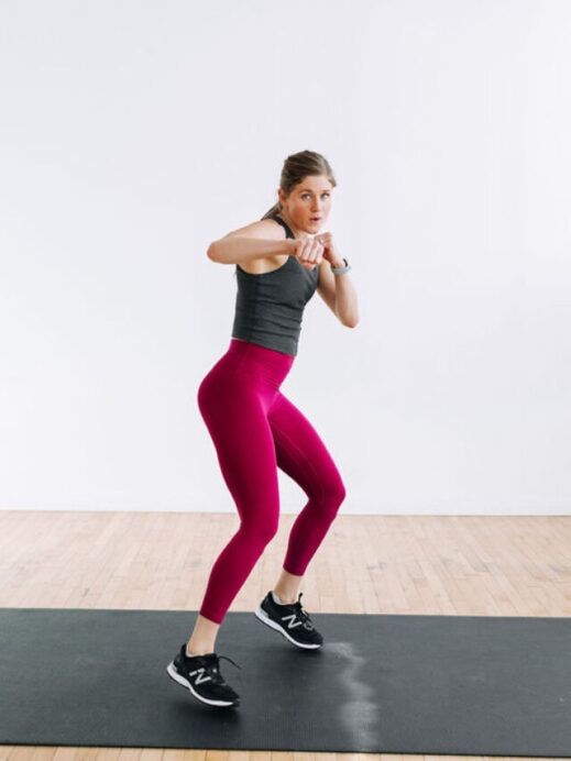 Push day workout cardio tabata exercise