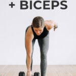 Pin for Pinterest of legs back and biceps workout