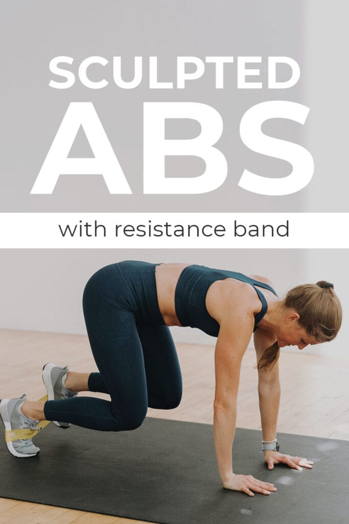 ab workout with bands