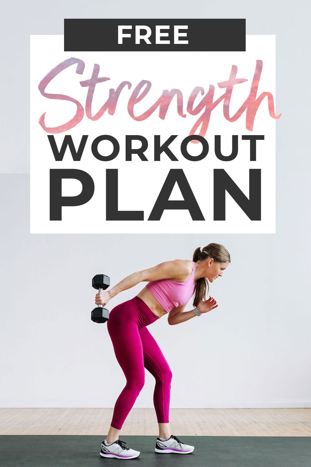 FREE 4Week Workout Plan for Women (Full Body) Nourish